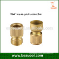 Brass quick connector